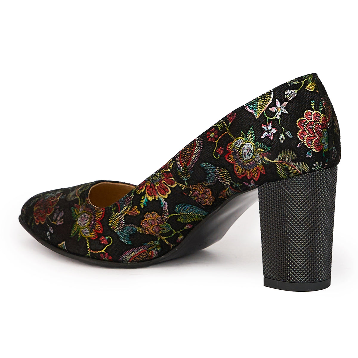 Aerosoles Pump Aerosoles Octagon Black Floral Heel Aerosoles Deal