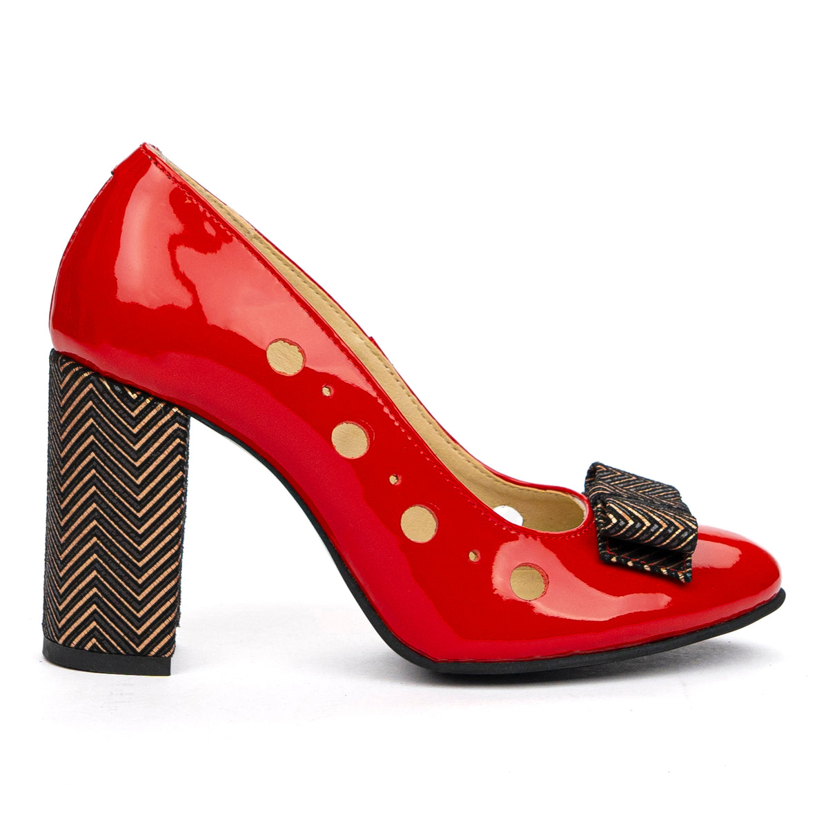 Pantofi Rosii Toc Gros 9 Cm Eleganti Din Piele Naturala 4855 pantofi-rosii-toc-gros-9-cm-eleganti-din-piele-naturala-4855